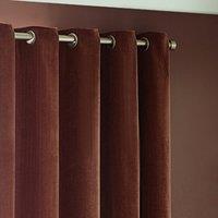 Heavy Chenille Eyelet Curtains