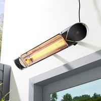 Flare Wall Mounted Patio Heater Black