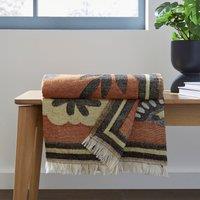 Butterfly Jacquard Woven Throw Blanket 155x170