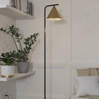 EGLO Narices Conical Floor Lamp Black