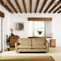 Hattie Slub Faux Linen 3 Seater Sofa