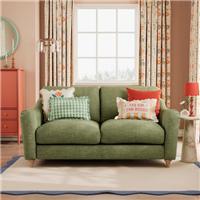 Hattie Slub Faux Linen 2 Seater Sofa