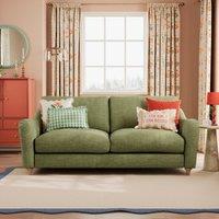 Hattie Slub Faux Linen 3 Seater Sofa