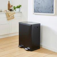 Dual 30/30L Recycling Pedal Bin