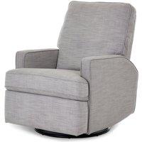 Obaby Madison Swivel Glider Recliner Chair Pebble