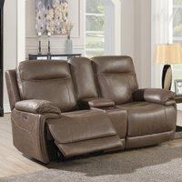 Glenwood 2 Seater Electric Recliner Sofa Chestnut