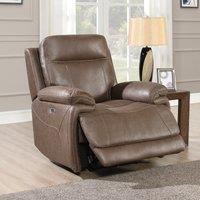 Glenwood Electric Recliner Chair Chestnut