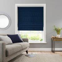 Luna Navy Blackout Roman Blind Navy