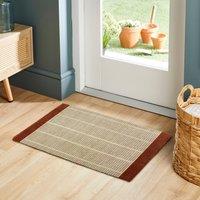 Marvel Stripe Border Doormat Red