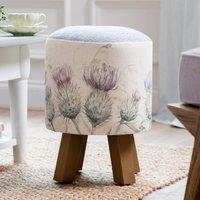 Monty Fabric Footstool