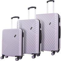 Rock Luggage Set of 3 Santiago Hard Shell Suitcases