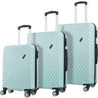 Rock Luggage Set of 3 Santiago Hard Shell Suitcases