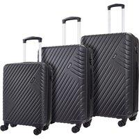 Rock Luggage Set of 3 Santiago Hard Shell Suitcases