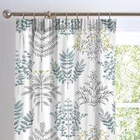 Emily Duck Egg 168 x 183cm Pencil Pleat Curtains