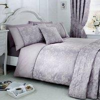 Dreams n Drapes Woven Jasmine Duvet Cover and Pillowcase Set
