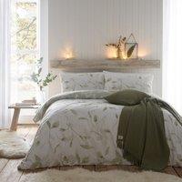 Drift Home Eliza Green Duvet Cover and Pillowcase Set