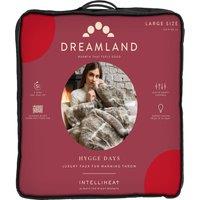 Dreamland IntelliHeat Alaskan Husky Faux Fur Heated Throw Blanket