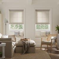 Stone Ariella Fauxwood 50mm Slats Venetian Blind Stone