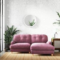 Martha Vintage Chenille Corner Chaise Sofa