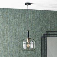 Florence Metal and Glass Pendant Light