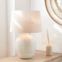 Greta Textured Ceramic Table Lamp