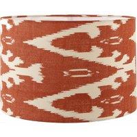 Lars Ikat Patterned Cylinder Lamp Shade