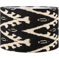 Lars Ikat Patterned Cylinder Lamp Shade