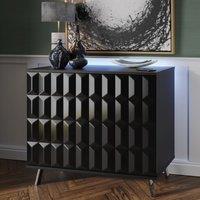 Elevate SMART LED Small Sideboard Elevate Black