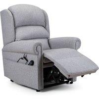 Dorchester Premier Waterfall Rise and Recline Chair Chenille Silver