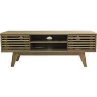 Copen Riviera TV Unit, Oak for TVs up to 55 Brown