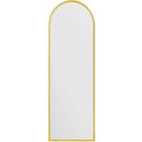 Arcus Slim Arched Framed Full Length Wall Mirror