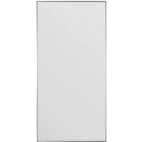 Artus Aluminium Rectangle Full Length Wall Mirror Silver