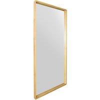 Naturalis Solid Oak Rectangle Full Length Wall Mirror