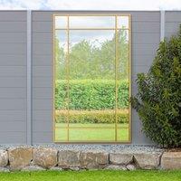 Penestra Modern Rectangle Indoor Outdoor Full Length Wall Mirror