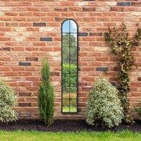 Arcus Cenestra Arched Indoor Outdoor Full Length Wall Mirror