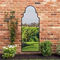 Arcus Crown Arched Indoor Outdoor Full Length Wall Mirror