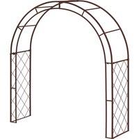 VegTrug Climbing Arch Brown