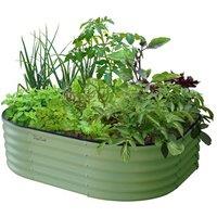 VegTrug VegTub Modular Metal Raised Bed Kit Sage (Green)