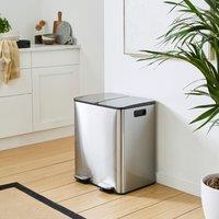 Curve 20/20 Litre Stainless Steel Pedal Bin