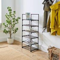 6 Tier Plastic Shoe Rack