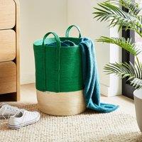 Block Colour Large Storage Basket