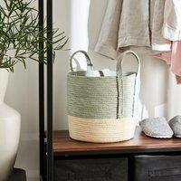 Block Colour Small Storage Basket