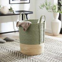 Block Colour Large Storage Basket