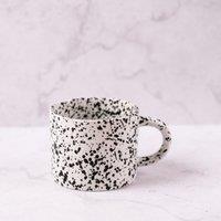 Monochrome Splatter Mug