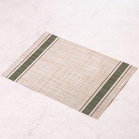 Striped Vinyl Placemat