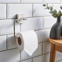 Terrazzo Natural Toilet Roll Holder