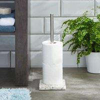 Terrazzo Natural Toilet Roll Stand