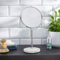 Terrazzo Natural Pedestal Mirror