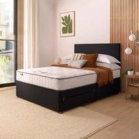 Silentnight Divan Bed With Fabric Paris Headboard and 800 Pocket Sprung Mattress