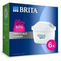 Pack of 6 BRITA Maxtra Pro Limescale Expert Filter Cartridges White